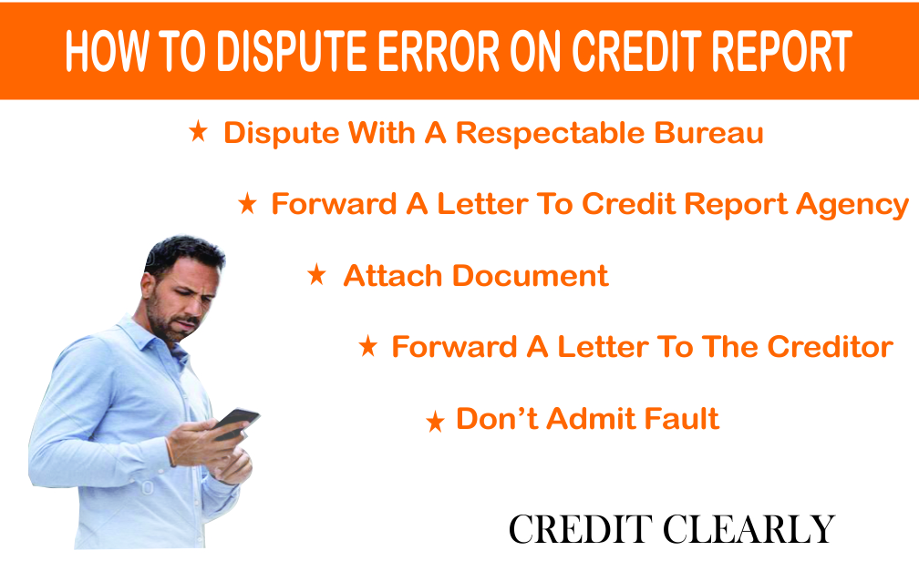 How To Dispute Error On Credit Report 